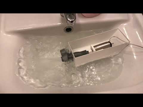 Testing 3D-printed water jet system