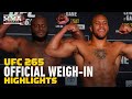 UFC 265 Official Weigh-In Highlights | Lewis vs. Gane | MMA Fighting