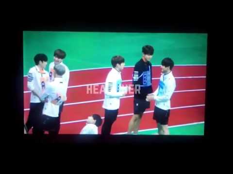 Jungkook,moonbin and seungjun interaction on ISAC