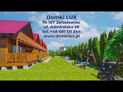 Domki letniskowe LUX Jarosławiec. Wypoczynek nad morzem