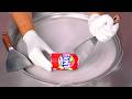 Oddly Satisfying ASMR Ice Cream Rolls Fanta Strawberry Kiwi Fantasy Unrolled
