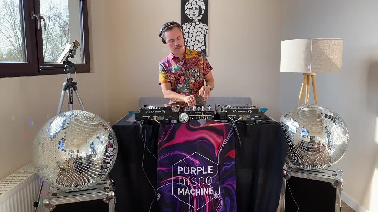 Purple Disco Machine - Live@ Home #2 2020