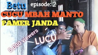 Download lagu FILM PENDEK VIDEO LUCU DAGELAN - BAHASA JOWO TERBARU 2020 Episode 02 (cucu mbah manto: pamer janda) mp3 Download lagu FILM PENDEK VIDEO LUCU DAGELAN - BAHASA JOWO TERBARU 2020 Episode 02 (cucu mbah manto: pamer janda) mp3