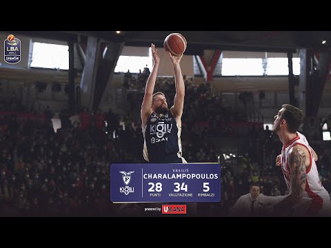 UMANA Top Performance: Vasilis Charalampopoulos vs Openjobmetis Varese