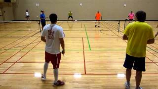 PICKLEBALL USAPA SeaTac Valenti Sports Pickleball Tournament Joe Valenti Billy Jacobsen Yoda 2013