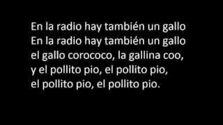 El Pollito Pio | Letra en Español