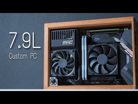 Minimalist Wooden ITX PC | ASUS RX6600 XT