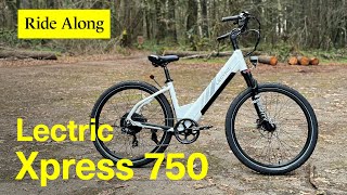 What's it like riding the Lectric Express 750?