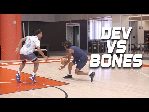 Dev vs Bones Hyland! He's really like that! | In The Lab