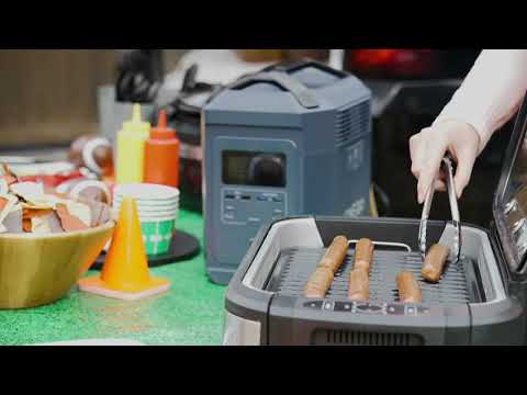 Tragbares ONEUP-Kraftwerk von Ecoflow mit AC-Steckdosen, Solarpanel nach Wahl auf QVC