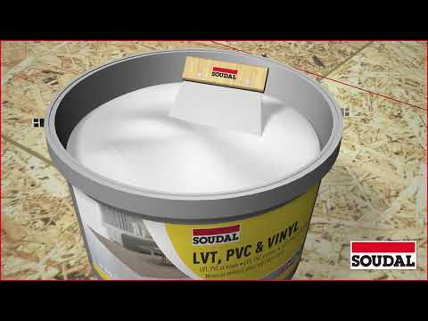 Soudal zeigt: Vinyl- & PVC-Bodenbeläge verkleben