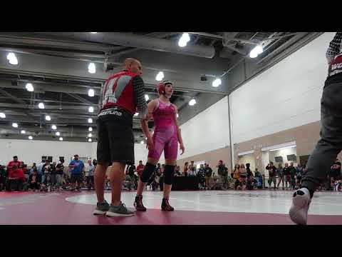 2018 Women's Cadet Freestyle Nationals: Bartishofski vs Karhu 49kg
