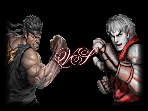 Lucifer___v (Evil Ryu) Vs DAVID_ROACH (Ken) - SSF4 AE 2012