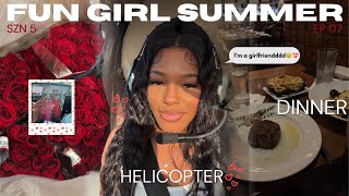 vlog: girlfriend proposal🥰| first helicopter ride, juicipatti atl, summer checklist, need clothes