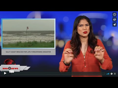 Gulf Coast braces for life-threatening disaster (ASL - 7.13.19)