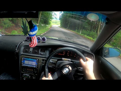 1999 Toyota Chaser Tourer V JZX100 POV Drive in Japan