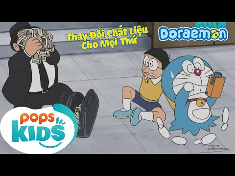 [S11] Doraemon - Tập 547 - Thay Đổi Chất Liệu Cho Mọi Thứ - Hoạt Hình Tiếng Việt