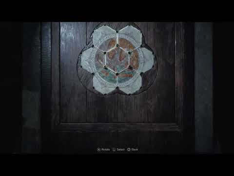 Solving the Stone Pedestal puzzle at the lake in 2 moves Resident Evil 4 Remake