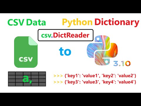 Reading/Fetching Data From CSV File Using CSV DictReader Python | CSV To Python Dictionary