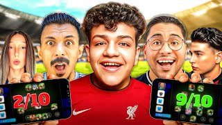 جربت تشكيلات 4 يوتيوبرز مشاهير في بيس موبايل ???? النتيجة صادمة!????????
