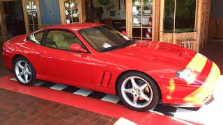 FERRARI 550 MARANELLO AT BRIAN'S AUTO CENTER INC (WALL NEW JERSEY) NJ CAR DEALERSHIP SUPERCARS
