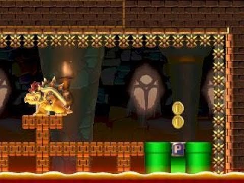 Bowser's Final Fortress Finale ⚡️ by alec ⚡️ SUPER MARIO MAKER Raw GAMEPLAY