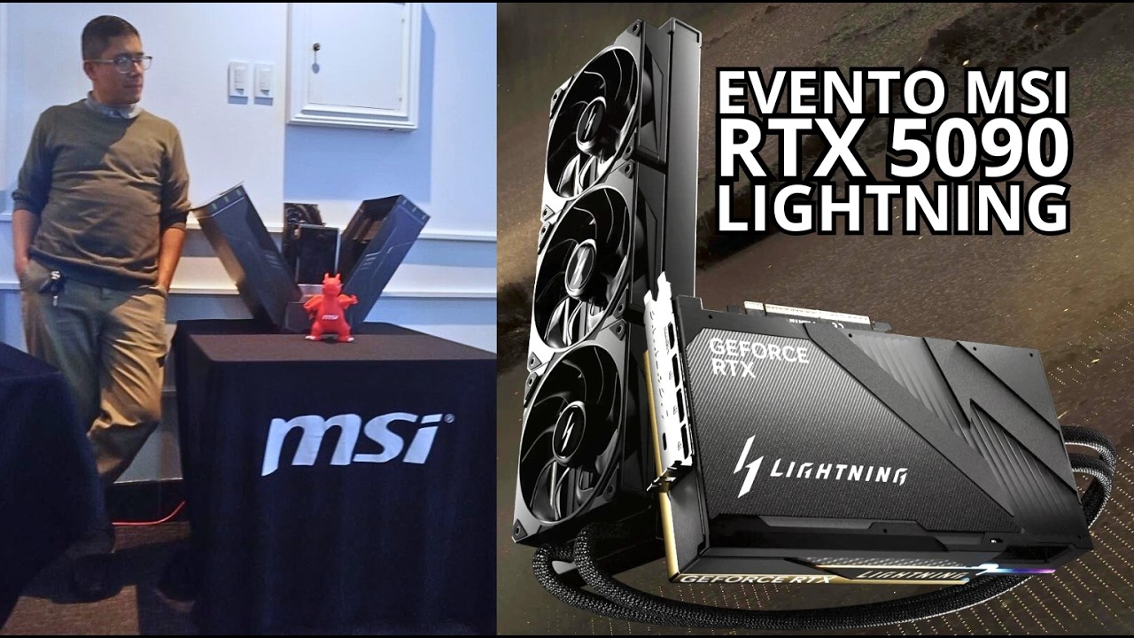 MSI Lightning RTX 5090 - Información, detalles y aspectos importantes