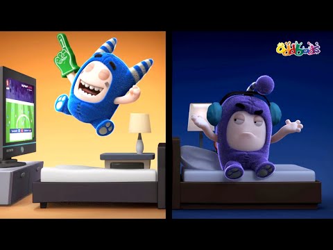 Capa de Oddbods - Uma falha na rotina de sono