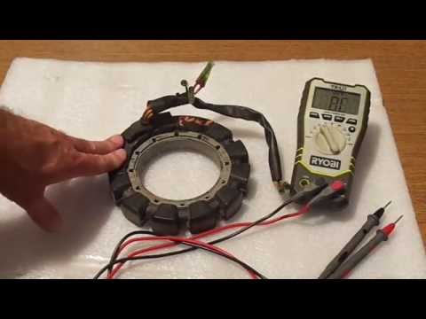 How to test a stator