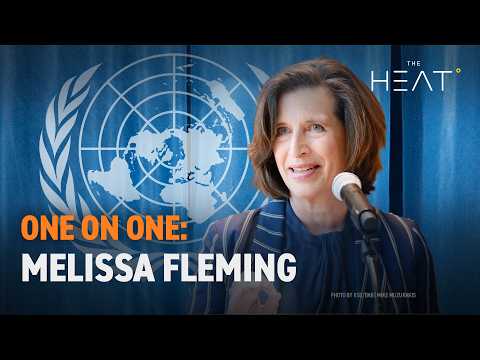 The Heat: One on one with Melissa Fleming | UN Global Communications