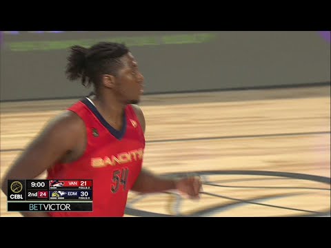 6.6 F Shaquille Keith - 20 PTS 6 REB in 3 Quarters vs Edmonton Stingers