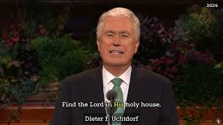 Nourish the Roots, and the Branches Will Grow |  Dieter F.  Uchtdorf  | October 2024 Conference
