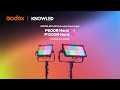 Video Review of the Godox KNOWLED P1200R Hard P8 RGB LED Light Panel with Storage Case Kit