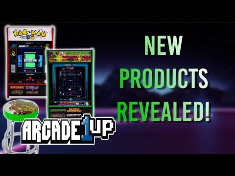 Arcade1Up Partycade And More New Products Revealed!