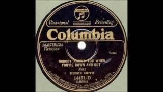 Nobody Knows You (When You&#39;re Down &amp; Out)