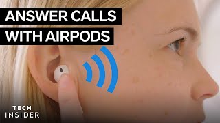 How To Answer A Call With AirPods