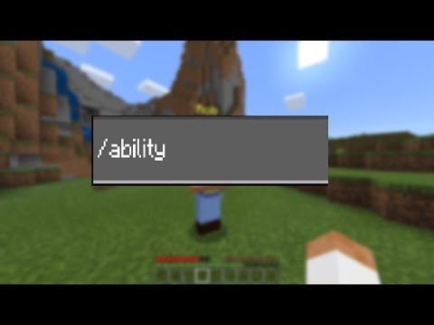 How to use the Ability Command in Minecraft PE & Education Edition