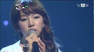 백아연_ 느린노래 (Sad Song by Baek A Yeon @Mcountdown 2012.09.27)