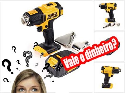 Dewalt DCE 530 - 18v - Soprador de Calor - Pistola de Ar Quente - CordLess Heat Gun