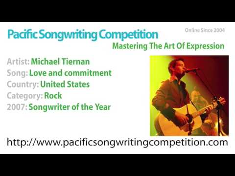 Michael Tiernan - 2007 Pacific Songwriting Competition - Songwriter of the Year