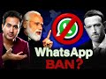 WHATSAPP is Quitting INDIA or Getting BANNED? | Indian Government Vs. WhatsApp