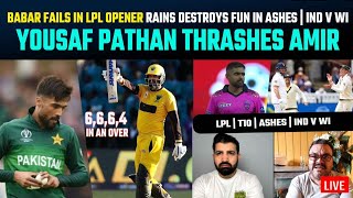 Yousaf Pathan thrashes Amir  Babar fails in LPL op