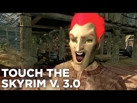 Touch the Skyrim Ep. 9: Nick and Griffin create a COOL BRONTOSAURUS