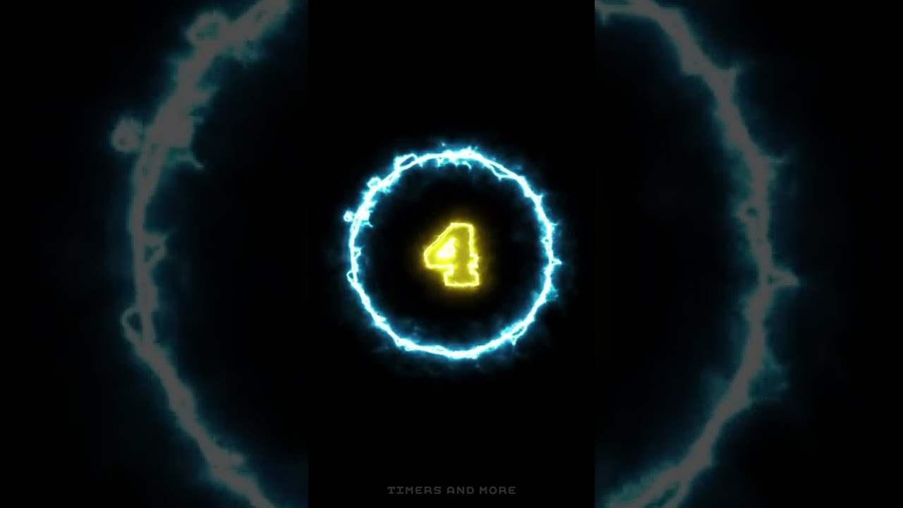 10 Second Electric Countdown Timer | Voice 🔊 Numbers