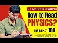 Physics Book Reading For AIR Under 100 | Nishant Jindal
