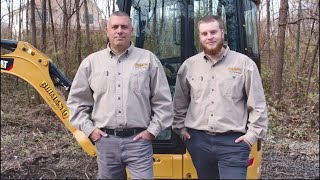 Hardscaper in PA reviews new Cat 302 Mini Excavator