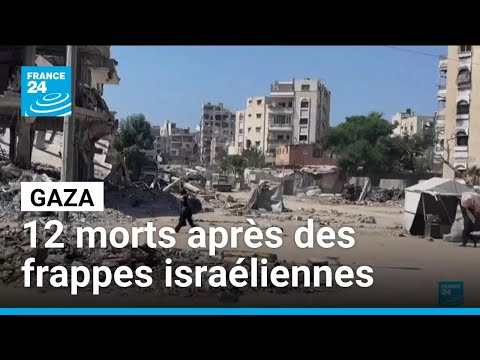 La Défense civile de Gaza annonce que des frappes israéliennes ont fait 12 morts • FRANCE 24
