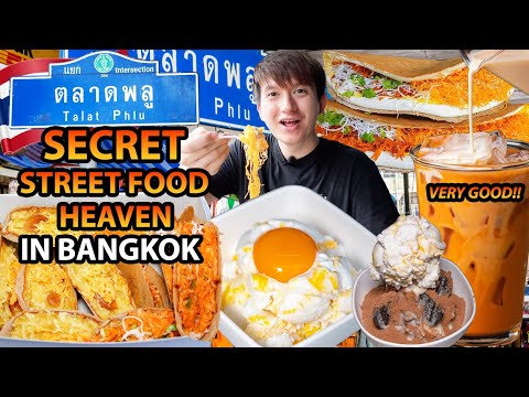 Talat Phlu, The Secret Street Food Heaven of Bangkok🔥 Thai People's Favorite Spot, Local Famous🇹🇭