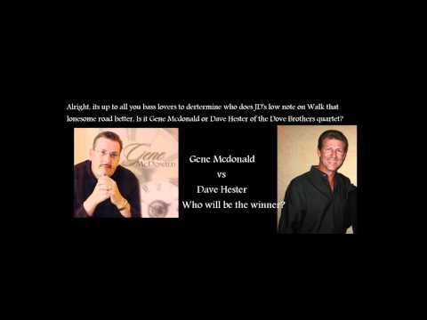 Bass contest Gene McDonald vs Dave Hester