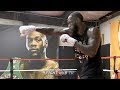 DEONTAY WILDER TRAINING CAMP - FULL MEDIA WORKOUT FOR LUIS ORTIZ REMATCH